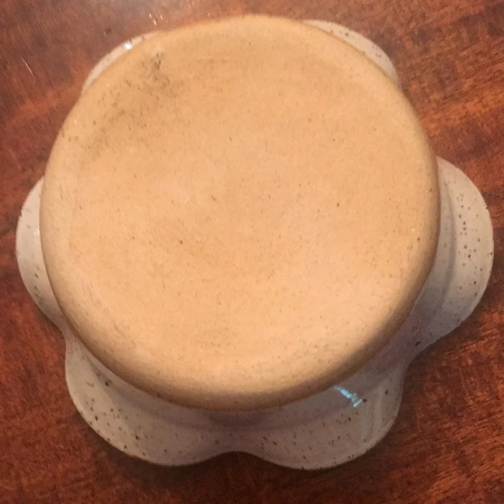 Pet Bowl- Earthenware- for small dog or cat